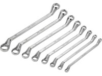 Dupla csillagkulcskészlet 8 részes 6 mm x 7 mm-20 mm x 22 mm Dupla csillagkulcskészlet 8 részes 6 mm x 7 mm-20 mm x 22 mm