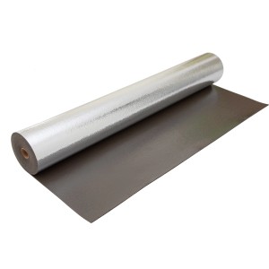 Vortis Protect Plus vinyl padlóalátét tekercs, 10 m x 1 m, hangszigeteléshez.