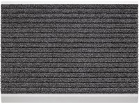 Lábtörlő Lincon alu-bordás antracit 48 cm x 78 cm
