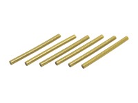 LUX olvadó ragasztópatronok arany 11 mm 10 darab LUX olvadó ragasztópatronok arany 11 mm 10 darab