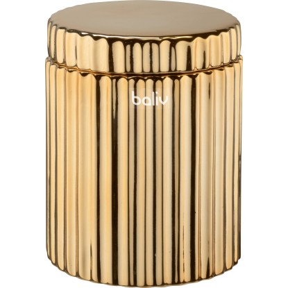 Baliv kozmetikai doboz kerámia arany