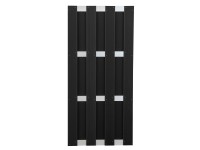 GroJa kész kerítés keskeny oldalán álló antracit 84,3 cm x 180 cm