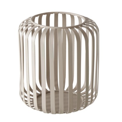 Boltze Home mécsestartó Viki 13 cm átmérő x 15 cm bézs
