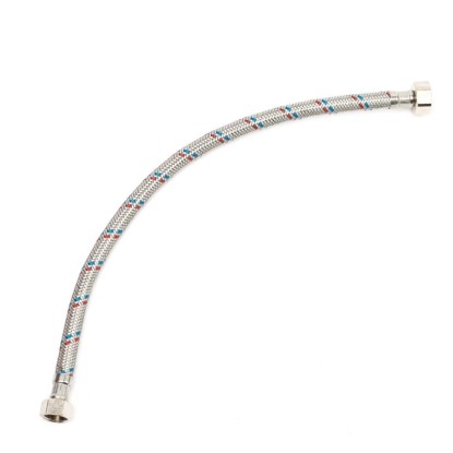 Flexibilis bekötőcső csaptelephez 40 cm 1/2" x 3/8"