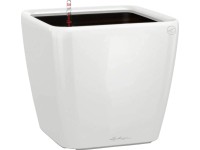 Lechuza Quadro Premium LS kaspó 22 cm x 22 cm x 21 cm fehér magasfényű