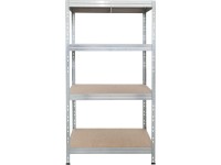 Ar Shelving Rivet polcállvány 180 cm x 90 cm x 45 cm 4 polcos FSC Ar Shelving Rivet polcállvány 180 cm x 90 cm x 45 cm 4 polcos FSC