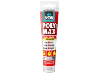 Bison Poly Max kristálytiszta tömítő SM polymer ragasztó 115 g