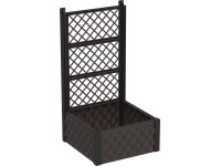 Duramax virágláda futtatóráccsal barna 55 cm x 55 cm