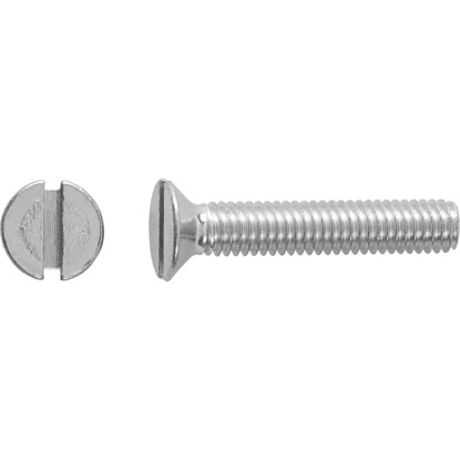 LUX-TOOLS menetes csavar M5 x 35 mm horganyzott süllyesztett fejű hornyolt fejű