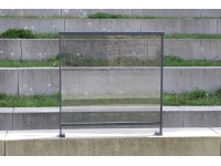 Dieda korlát Linus Vario alumínium 100 cm x 100 cm antracitszürke