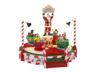 Lemax karácsonyi dekoráció Santa's Peppermint Teacup Spinner