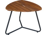 Barlyne háromszög alakú kisasztal FSC -tanúsítvánnyal rendelkező akácfa barna