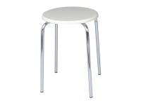 Wenko Exclusiv fürdőszobai szék MDF ülőfelülettel fehér 32 cm x 42,5 cm x 32 cm Wenko Exclusiv fürdőszobai szék MDF ülőfelülettel fehér 32 cm x 42,5 cm x 32 cm