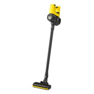Kärcher VC 4 Cordless myHome akkus porszívó, sárga/fekete, porzsák nélküli.