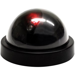 Fekete álkamera piros LED-del a riasztáshoz.