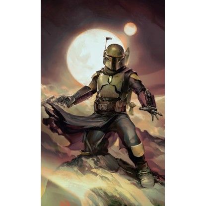 Komar nemszőtt fotótapéta Star Wars Boba Fett Epic többszínű