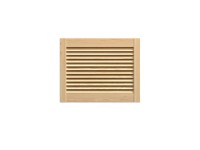 Nyitott lamellás fenyőajtó 435 mm x mm 494