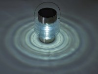 OBI Casina LED-es napelemes lámpa 18,5 cm x 12,7 cm x 12,7 cm átlátszó