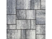 Semmelrock Térkő Citytop Kombi Stracciatella 1 sor=1,08 m2