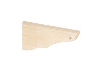 Natúr fenyő rusztikust konzol 13 cm x 21 cm