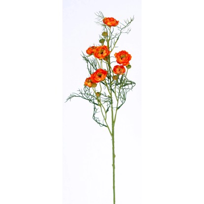 Művirág boglárka narancssárga 74 cm