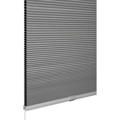 Schöner Wohnen Sina hővédő méhsejt pliszé 80 cm x 220 cm szürke
