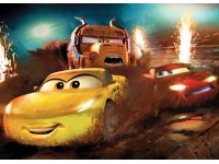 Komar vlies fotótapéta Cars Dirt Track 350 cm x 250 cm