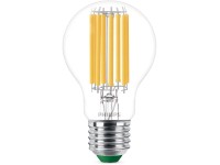 Philips LED-izzó hatékony E27-es foglalat villanykörte alak 7,3W 1535lm átlátszó
