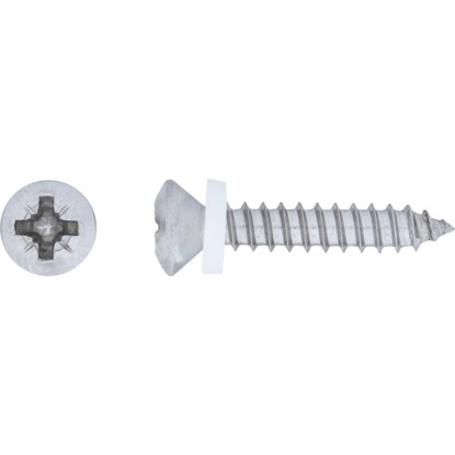 LUX-TOOLS lencsefejű ablakpárkánycsavar PZ-behajtás 3,9 mm x 19 mm nemesacél 10