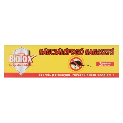 Biotox rágcsálófogó ragasztó 135 g