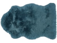 Báránybőr Dark Wonder kék 60 cm x 90 cm