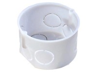 Szerelvénydoboz fehér 60 mm Szerelvénydoboz fehér 60 mm