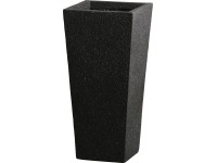 Kaspó Calais antracit 38 cm x 18 cm x 18 cm Kaspó Calais antracit 38 cm x 18 cm x 18 cm