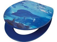 baliv WC-ülőke Batali leeresztő automatikával MDF 3D óceán baliv WC-ülőke Batali leeresztő automatikával MDF 3D óceán