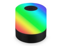 Brilo Smal akkus asztali lámpa RGB-vel fekete 1,5 W