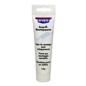 Presto Kipufogó szerelőpaszta, 170g-os tubus kipufogórendszerek javításához és tömítéséhez.