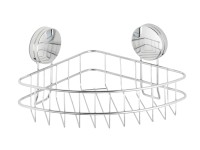 Wenko Osimo acél sarokpolc 26,5 cm x 13,5 cm x 19 cm króm