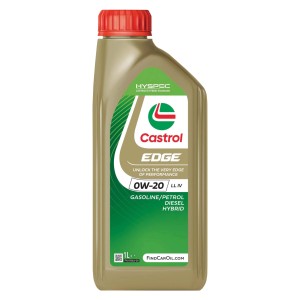 Castrol Edge 0W-20 LL IV H 4A motorolaj 1 literes flakonban a maximális teljesítményért.