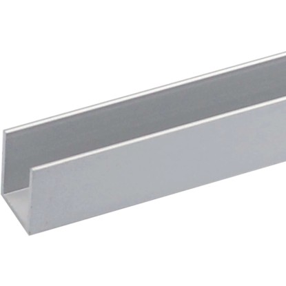 Arcansas U-profil alumínium 21 mm x 21 mm x 1000 mm ezüst