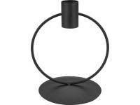 Midnight Mystery gyertyatartó 40 cm x 9 cm x 12 cm fekete Midnight Mystery gyertyatartó 40 cm x 9 cm x 12 cm fekete