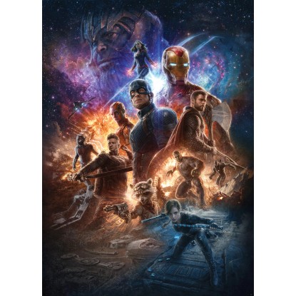 Komar vlies fotótapéta Avengers Battle of Worlds 200 cm x 280 cm