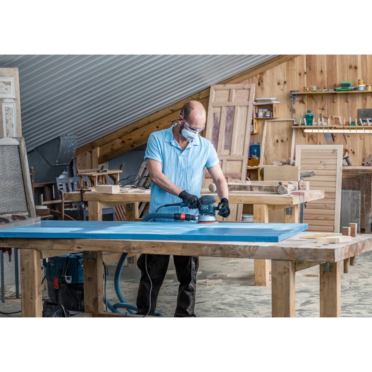 Bosch Expert C470 csiszolólap Ø 150 mm K40 5 db