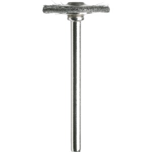 Dremel drótkefe 428, 19 mm, tisztításhoz, polírozáshoz és sorjázáshoz miniatűr szerszámmal.