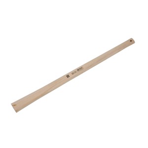 LUX Classic kereszthornyos fejsze nyele 95 cm bükkfából, akasztólyukkal, talajműveléshez.