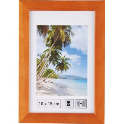 Fa képkeret  éger  sima  10 cm x 15 cm