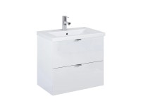 Roca Cheese 2.0 mosdó alatti szekrény 2 fiókkal 60 cm fehér magasfényű