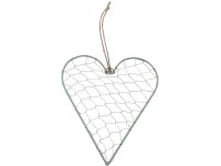 Boltze Mesh felakasztható dísz 20 cm x 17 cm világoszöld