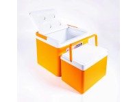 Hűtőtáska TOO CB-200 narancssárga 5 és 13 literes szett