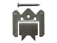 Lambéria felfogató kapocs 3 mm 100 db / doboz és szeg Lambéria felfogató kapocs 3 mm 100 db / doboz és szeg