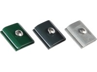 Kétrészes acél-kerítéspanel összekötő  3 db  horganyzott